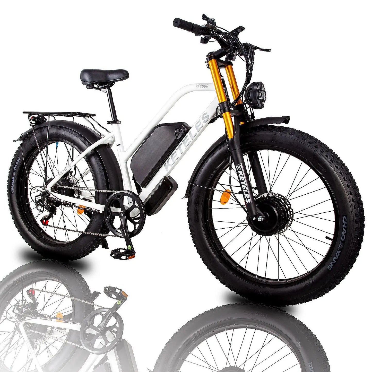 KETELES-XF4000. MTB/City Fat Tire Dual Motor Electric Bike