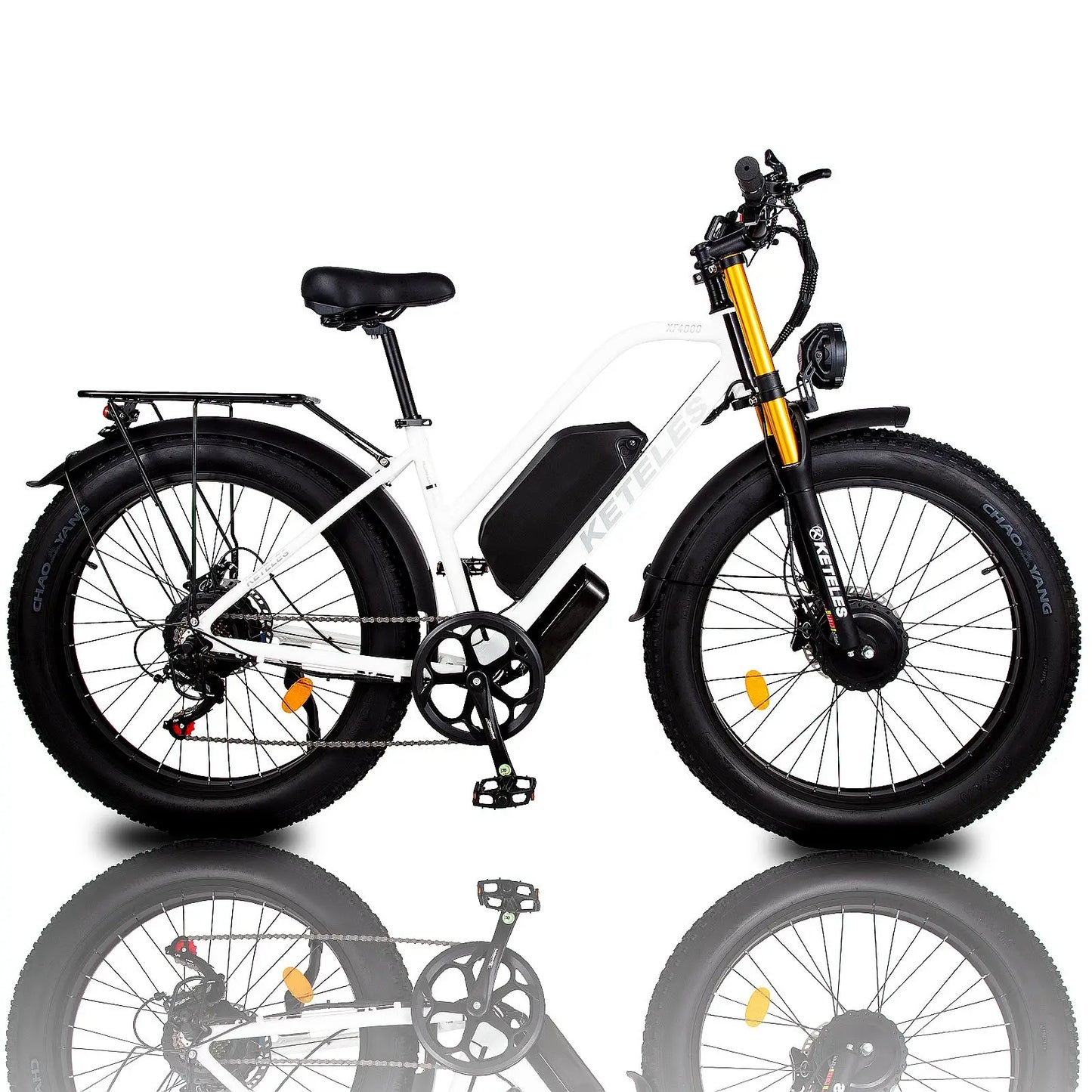 KETELES-XF4000. MTB/City Fat Tire Dual Motor Electric Bike