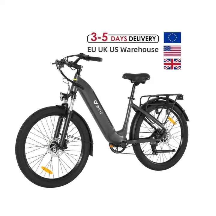 DYU-C1. MTB/City Electric Bike 250W 10AH LongRange