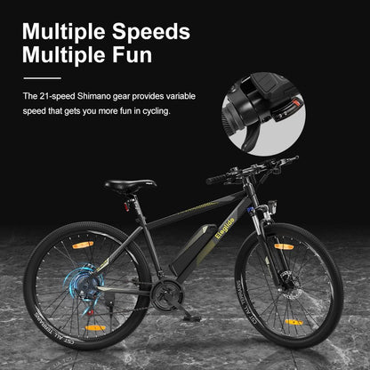 Eleglide-M1 Plus. MTB/City Electric Bike 12.5ah 250W (Mobile App)