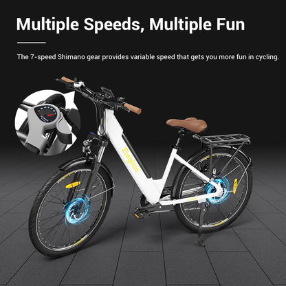 Eleglide-T1, Step Thru City Electric Bike 250W 12.5ah Bicycle