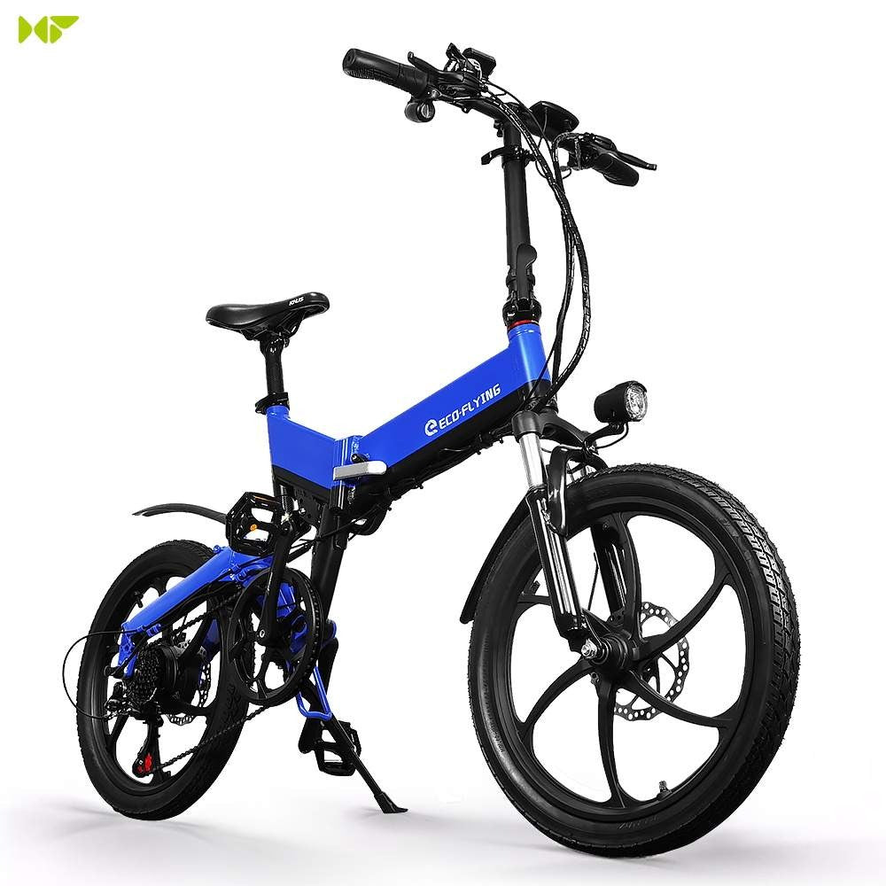 HiFlying-F501: City Folding Electric Bicycle  20in, 250w, 10Ah