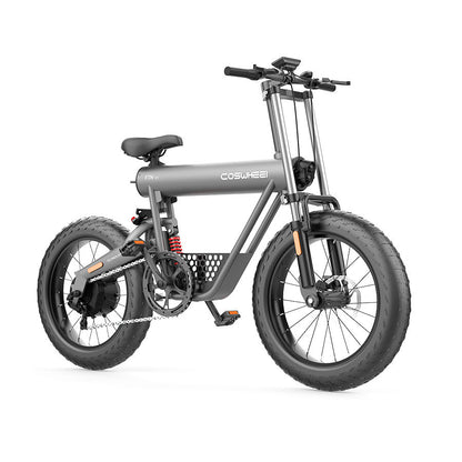 CosWheel-T20 High Quality 20ah, 500W, 20in Fat Tyre Electric Bicycle