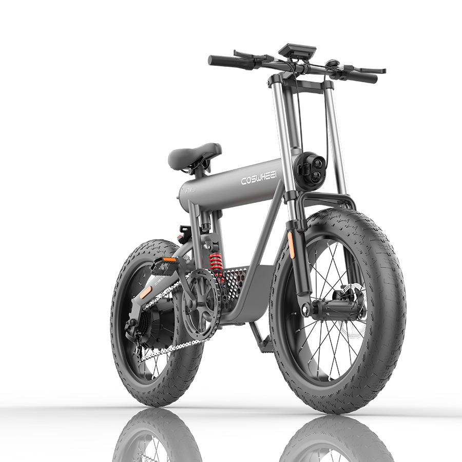 CosWheel-T20 High Quality 20ah, 500W, 20in Fat Tyre Electric Bicycle