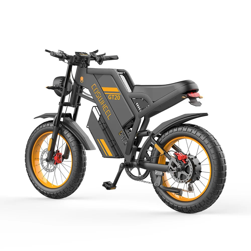 CosWheel-GT20 Mountain/City Electric Bike 1000Wa, 25ah