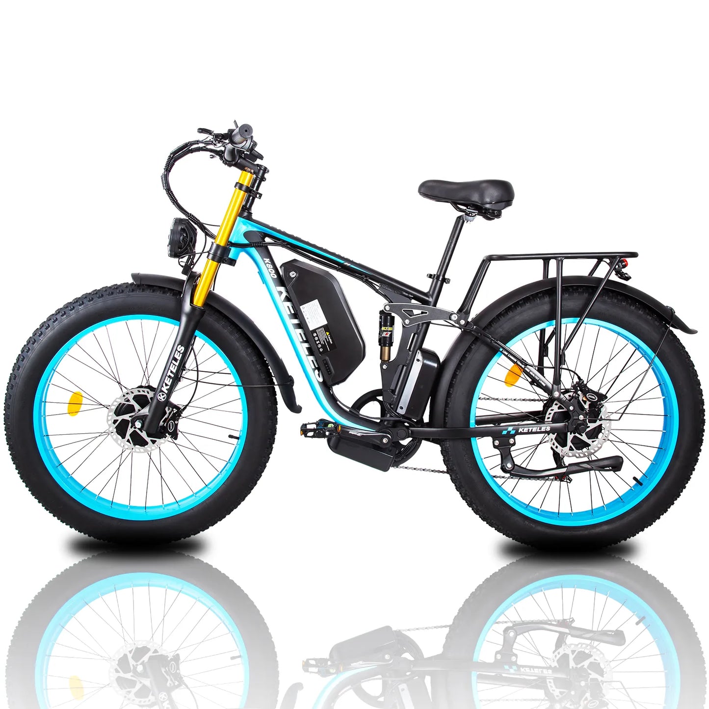 KETELES-K800 PRO. MTB/City Electric Bike 23ah 2000W Hydraulic Brake Bicycle