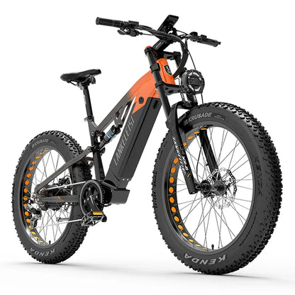 LANKELEISI RV800 Plus MTB Electric Bike 48V 20Ah 750W 26in