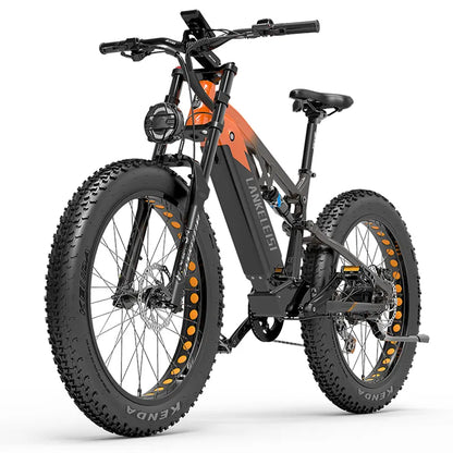 LANKELEISI RV800 Plus MTB Electric Bike 48V 20Ah 750W 26in