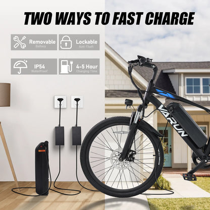 VARUN-M24-1 Electric Bike Mountain/City 24in 7.8ah 350w