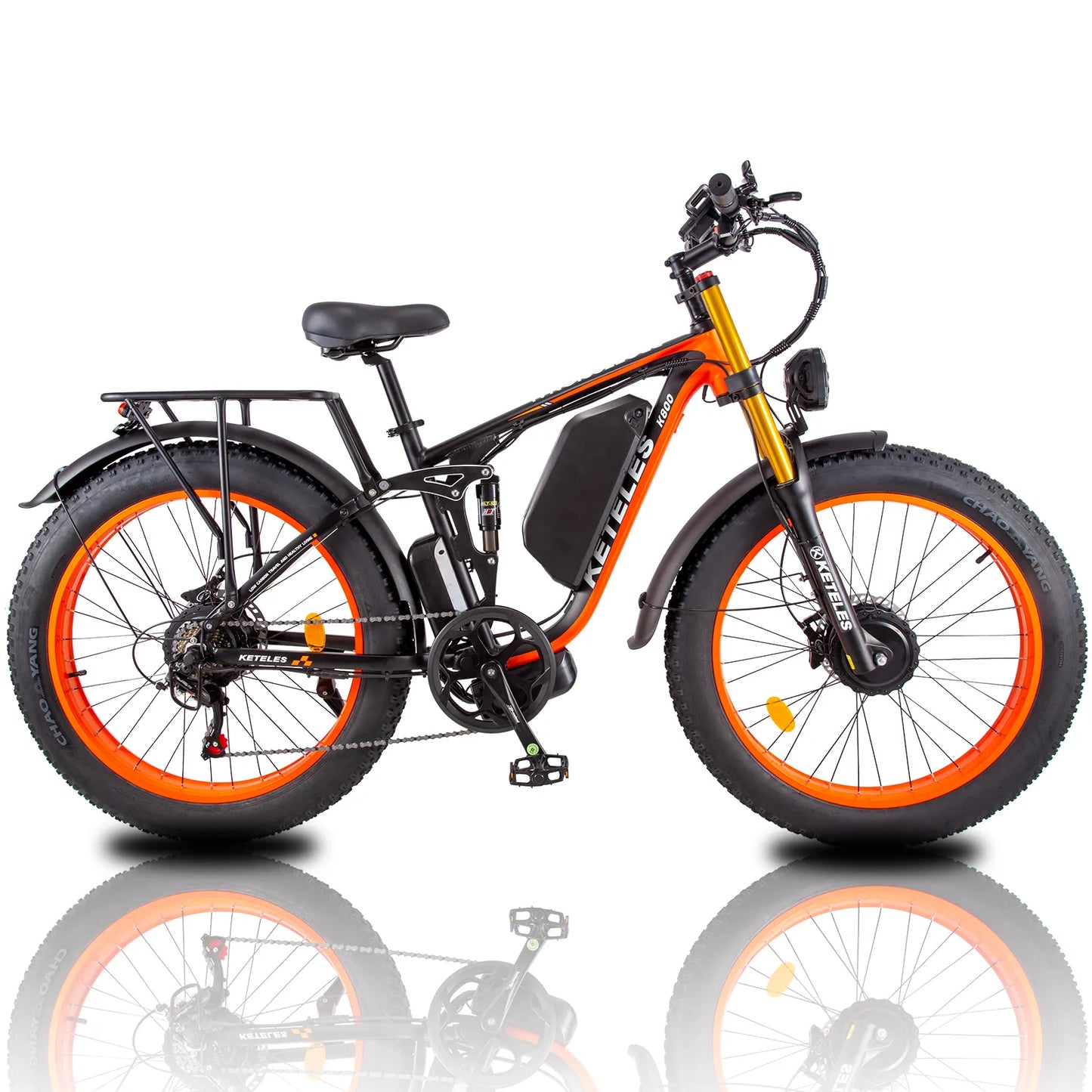 KETELES-K800 PRO. MTB/City Electric Bike 23ah 2000W Hydraulic Brake Bicycle