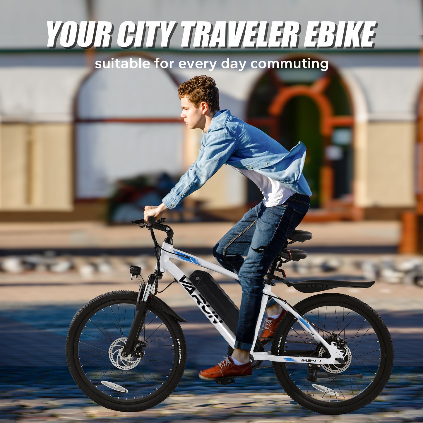 VARUN-M24-1 Electric Bike Mountain/City 24in 7.8ah 350w