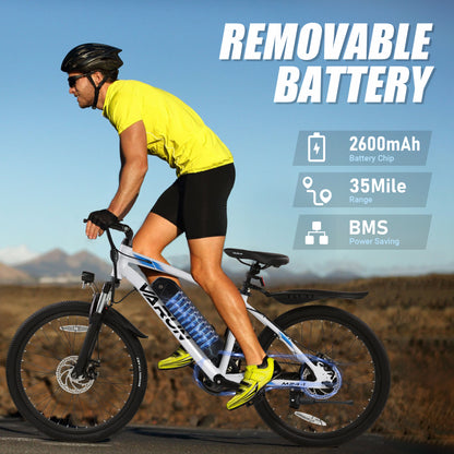 VARUN-M24-1 Electric Bike Mountain/City 24in 7.8ah 350w