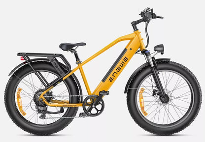 ENGWE E26, 250W 16ah 48V City mountain 26in Fat Tire Electric Bike.