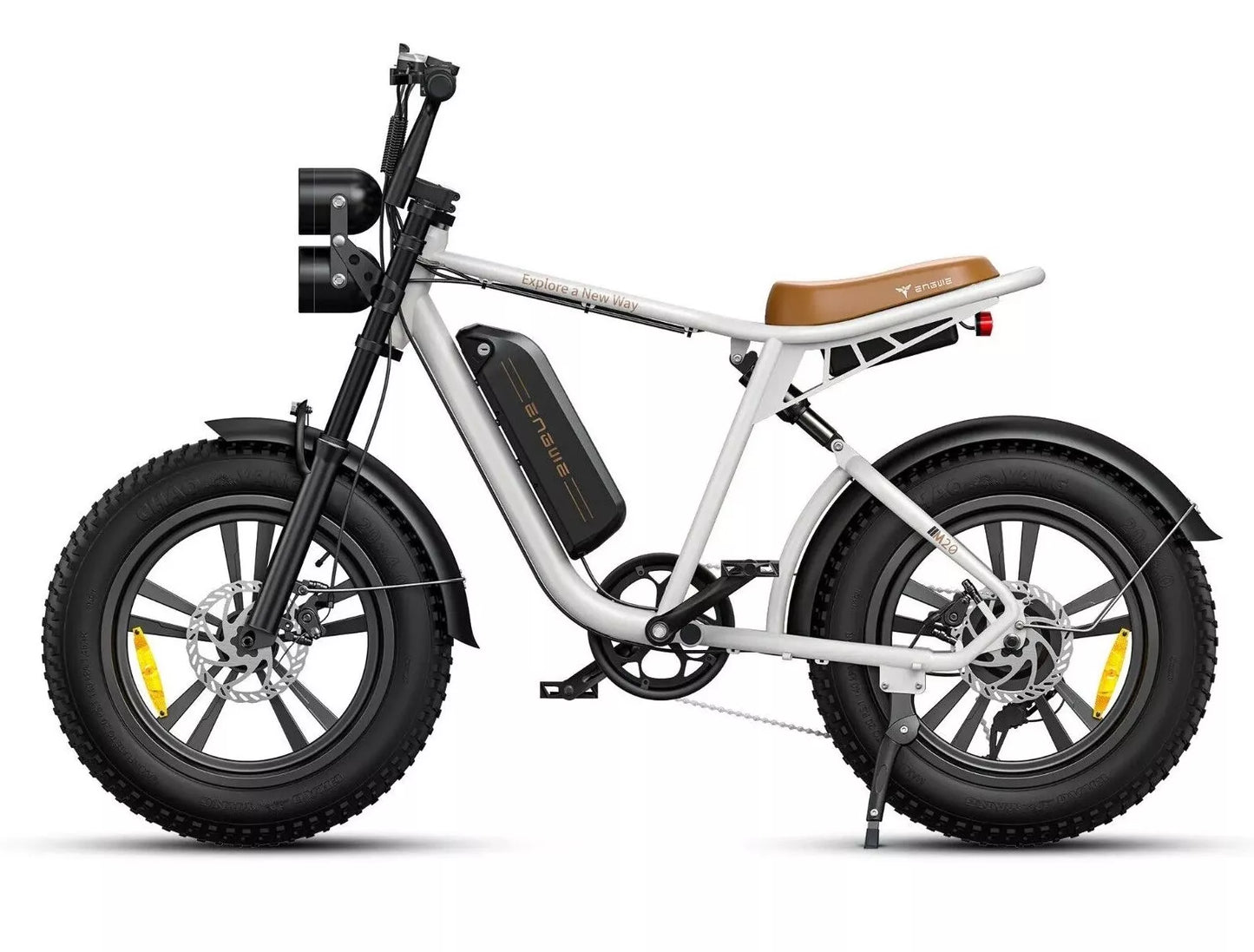 ENGWE-M20 Electric Bike 750Wa MTB/City 13AH & 26AH 20in Fat Tire Dual Suspension