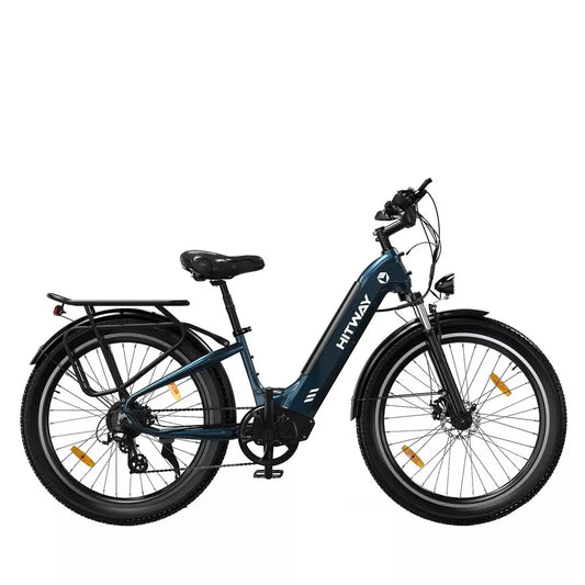 HITWAY BK16 Step-Thru City Electric Bike 18ah 250W 48V Best 7 Speeds Long Range