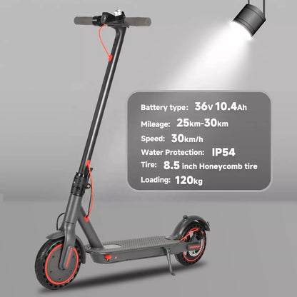 SUNNIGOO-N7PRO. High Quality 350W 10.4ah 8.5in Folding Electric Scooter With APP