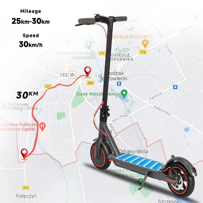 SUNNIGOO-N7PRO. High Quality 350W 10.4ah 8.5in Folding Electric Scooter With APP