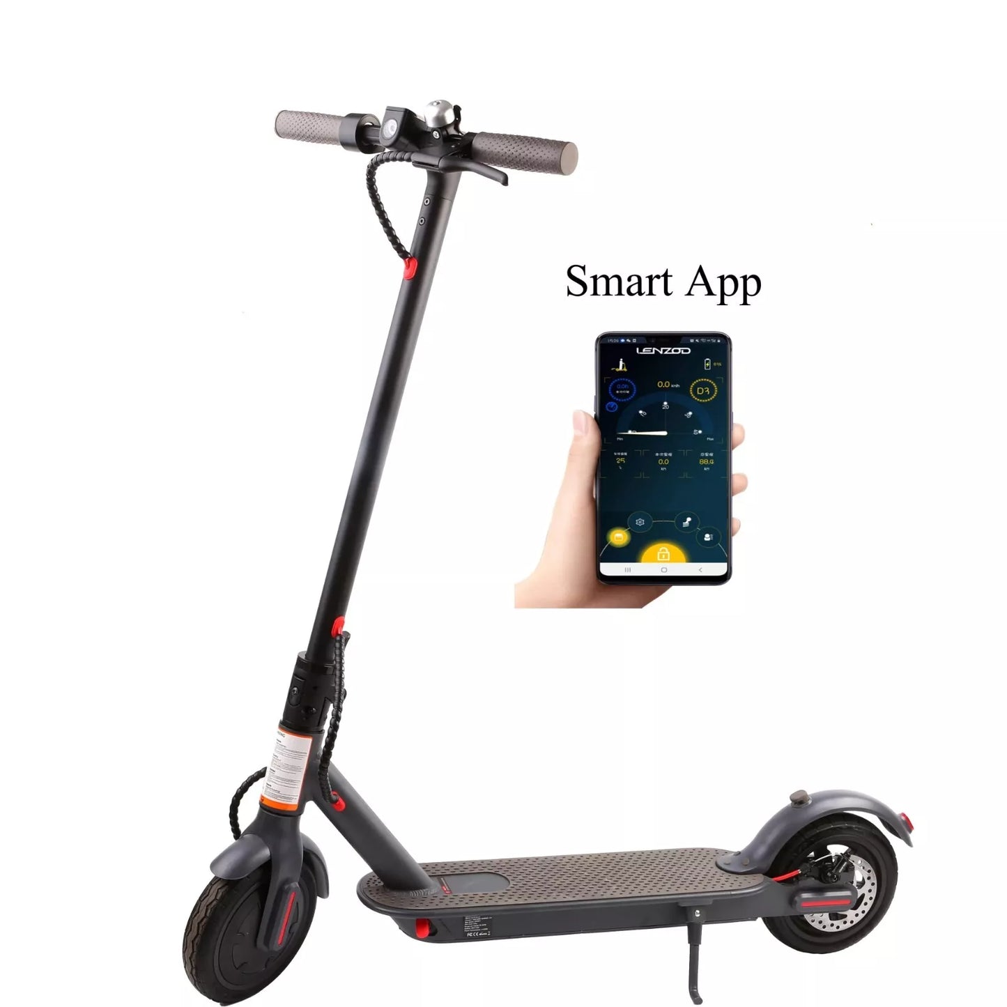 SUNNIGOO-N7PRO. High Quality 350W 10.4ah 8.5in Folding Electric Scooter With APP