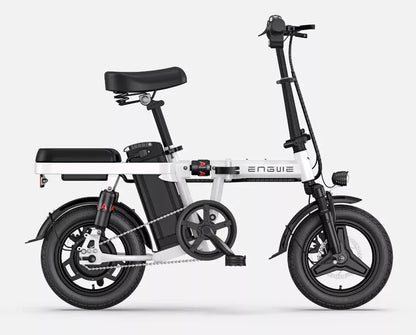 ENGWE T14 Foldable Electric Bike 250W City E-bike 10Ah 25km/h, 80km Long Range