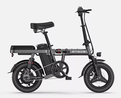 ENGWE T14 Foldable Electric Bike 250W City E-bike 10Ah 25km/h, 80km Long Range