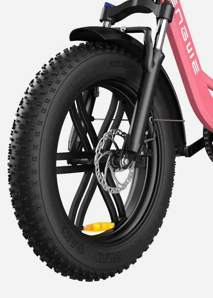 ENGWE L20 Foldable City Electric Bike Fat Tyre Bicycles 250W 13Ah 20"4in, 48V