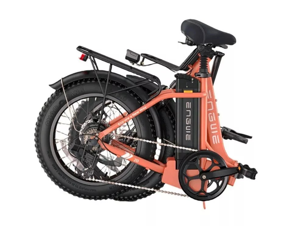 ENGWE L20 Foldable City Electric Bike Fat Tyre Bicycles 250W 13Ah 20"4in, 48V