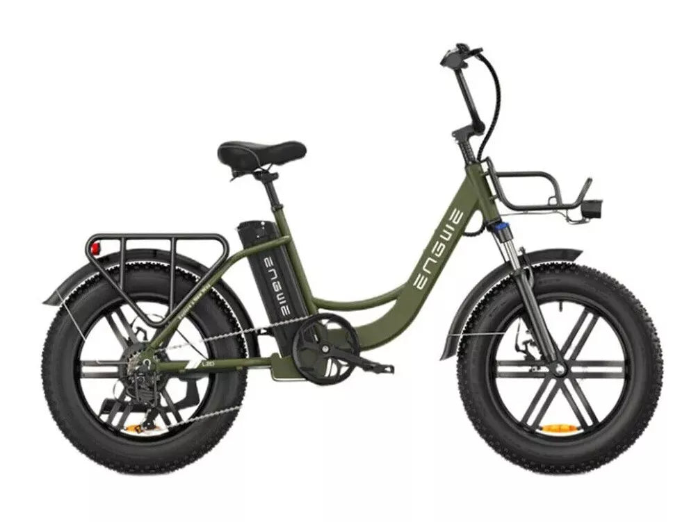 ENGWE L20 Foldable City Electric Bike Fat Tyre Bicycles 250W 13Ah 20"4in, 48V