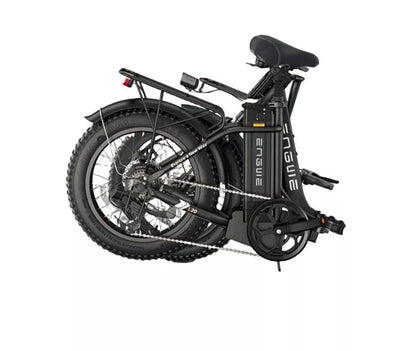 ENGWE L20 Foldable City Electric Bike Fat Tyre Bicycles 250W 13Ah 20"4in, 48V