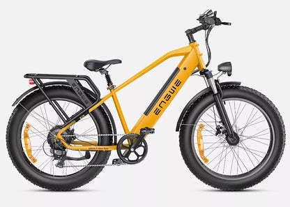 ENGWE E26, 250W 16ah 48V City mountain 26in Fat Tire Electric Bike.